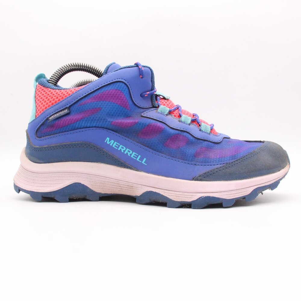 Merrell Size 6 Purple Blue Pink Trail Sneakers